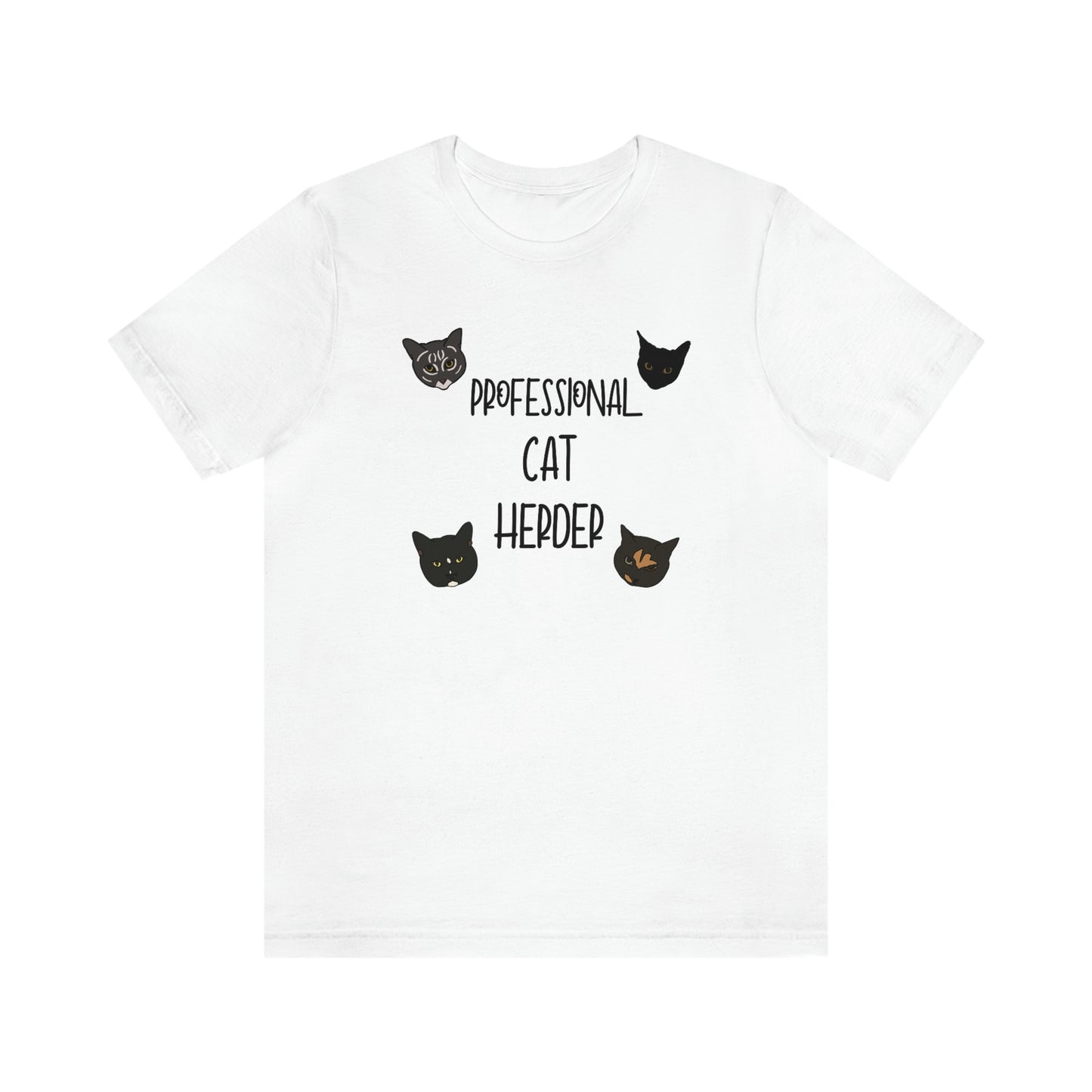 Assistant = Professional Cat Herder - Unisex Jersey Short Sleeve Tee