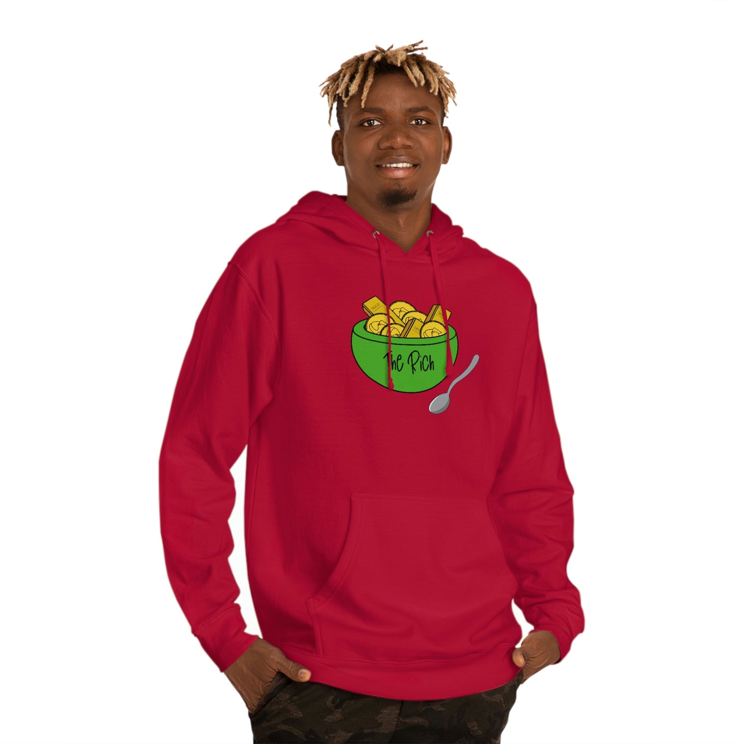 Eat the Rich - Unisex Hooded Sweatshirt