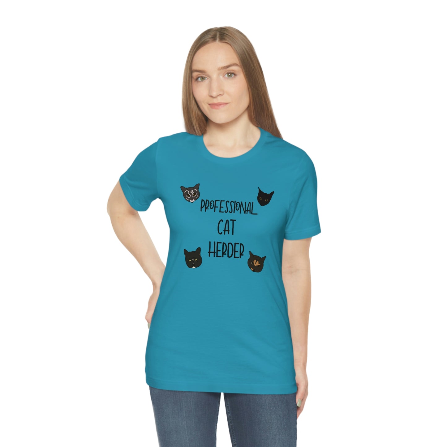 Assistant = Professional Cat Herder - Unisex Jersey Short Sleeve Tee