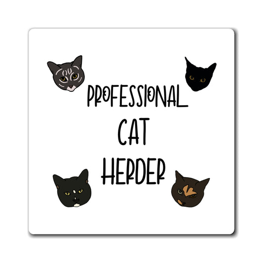 Assistant = Professional Cat Herder - Magnet