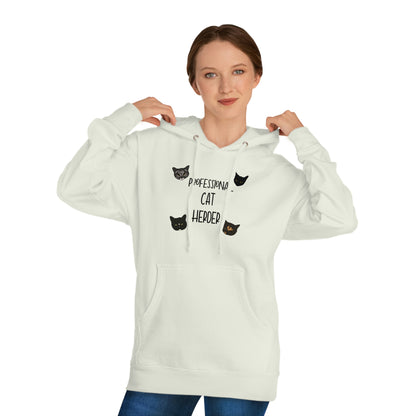 Assistant = Professional Cat Herder - Unisex Hooded Sweatshirt