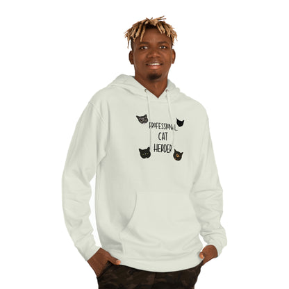Assistant = Professional Cat Herder - Unisex Hooded Sweatshirt
