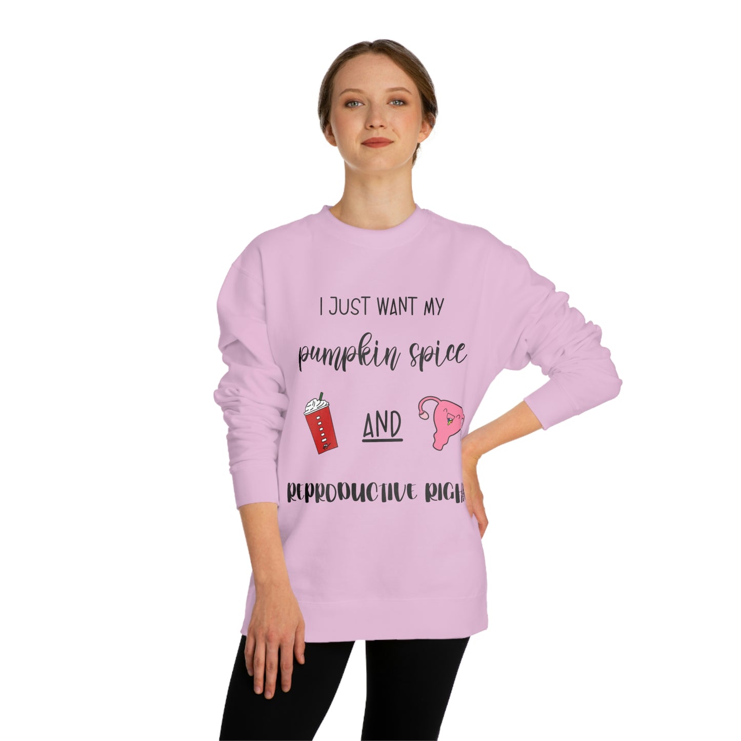 Reproductive Rights Are Human Rights - Unisex Crew Neck Sweatshirt