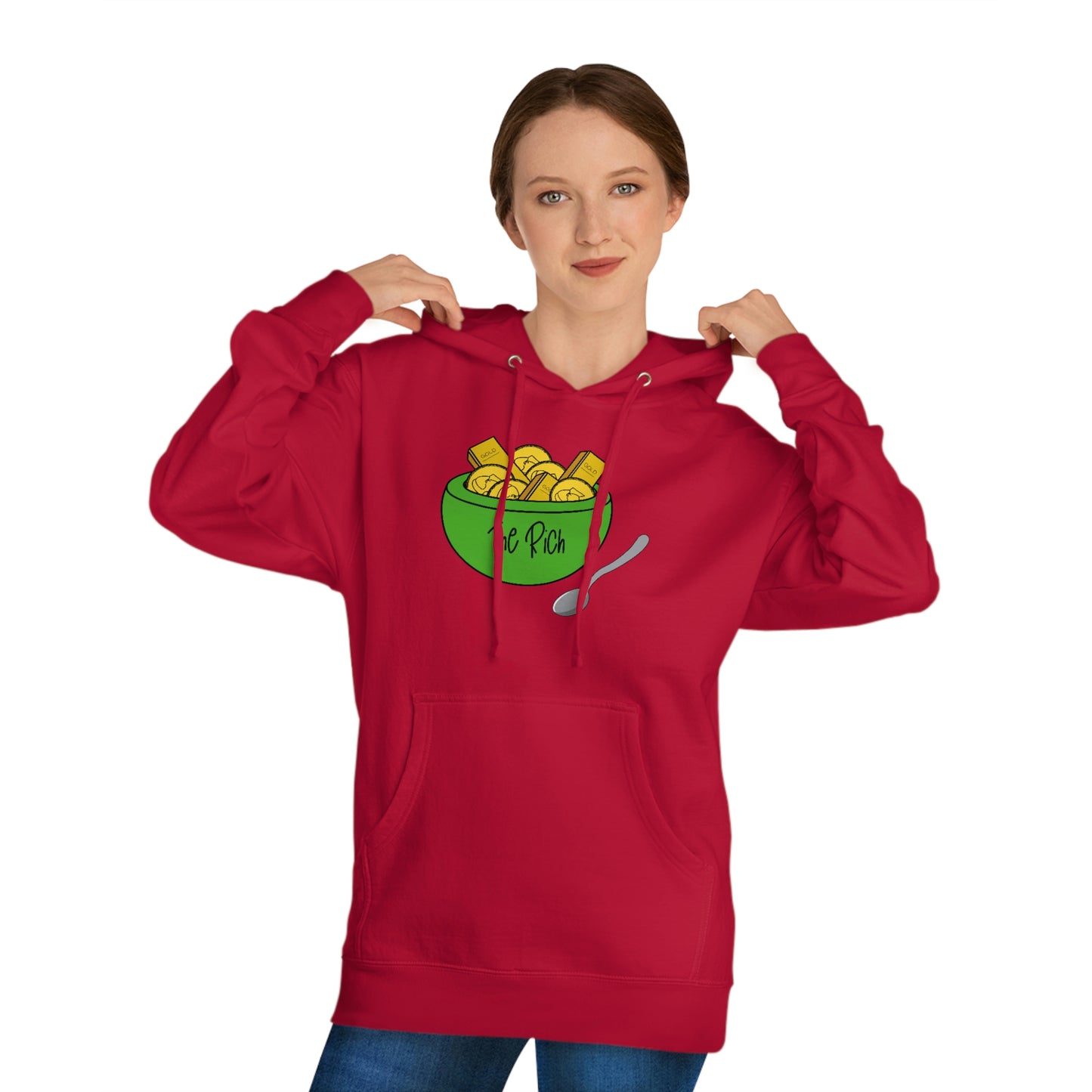 Eat the Rich - Unisex Hooded Sweatshirt