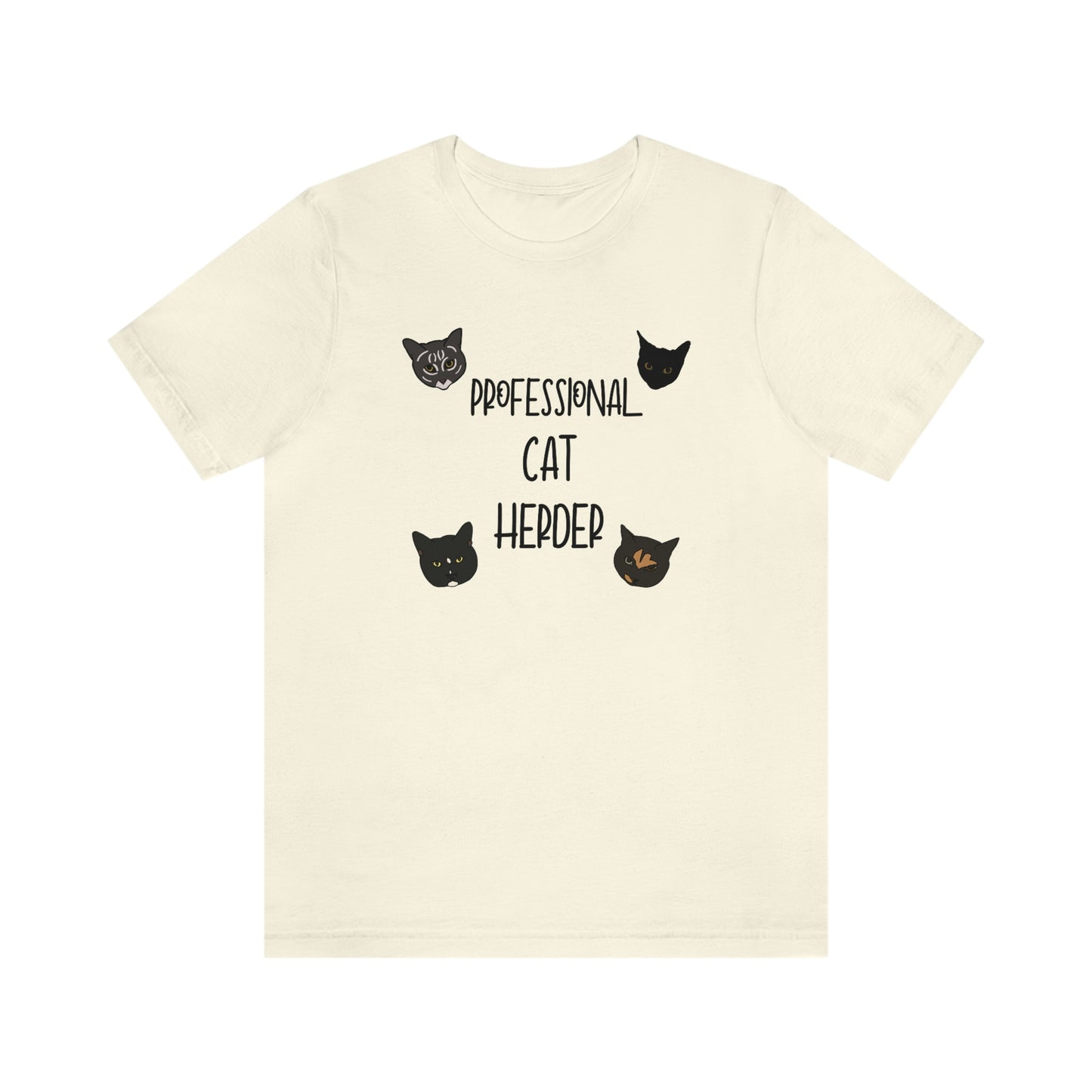 Assistant = Professional Cat Herder - Unisex Jersey Short Sleeve Tee