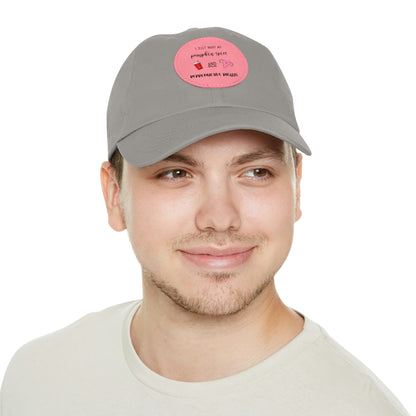 Reproductive Rights Are Human Rights - Dad Hat with Leather Patch (Round)