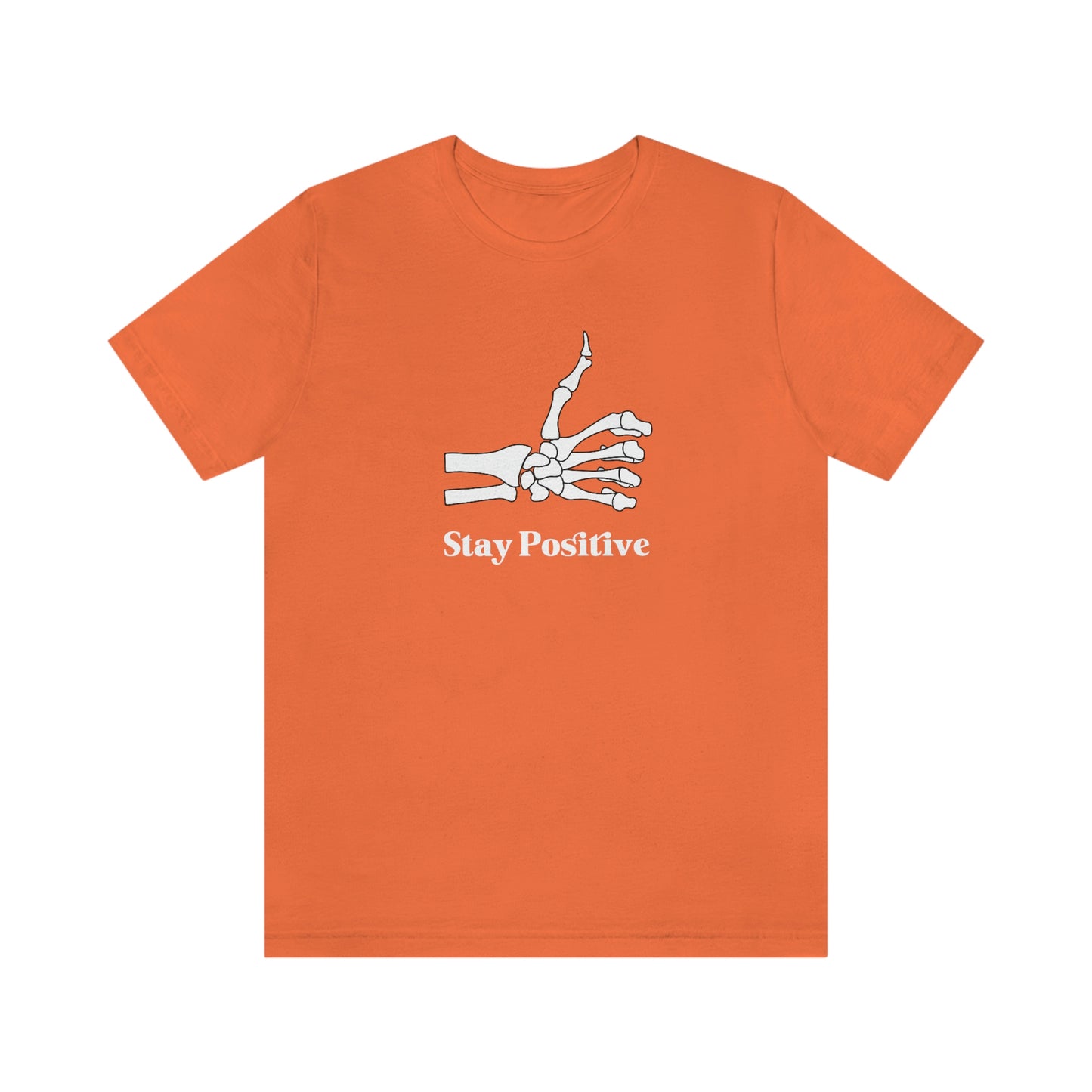 Stay Positive - Unisex Jersey Short Sleeve Tee