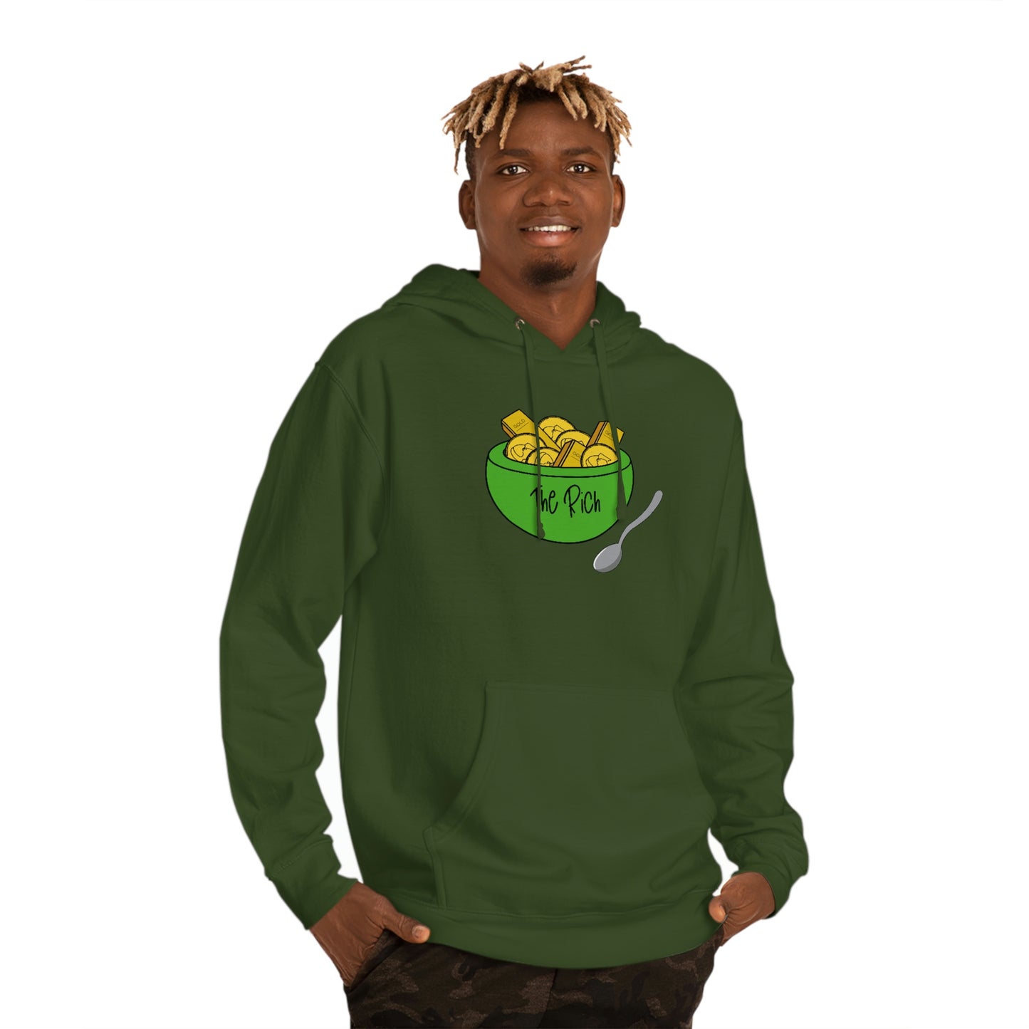 Eat the Rich - Unisex Hooded Sweatshirt