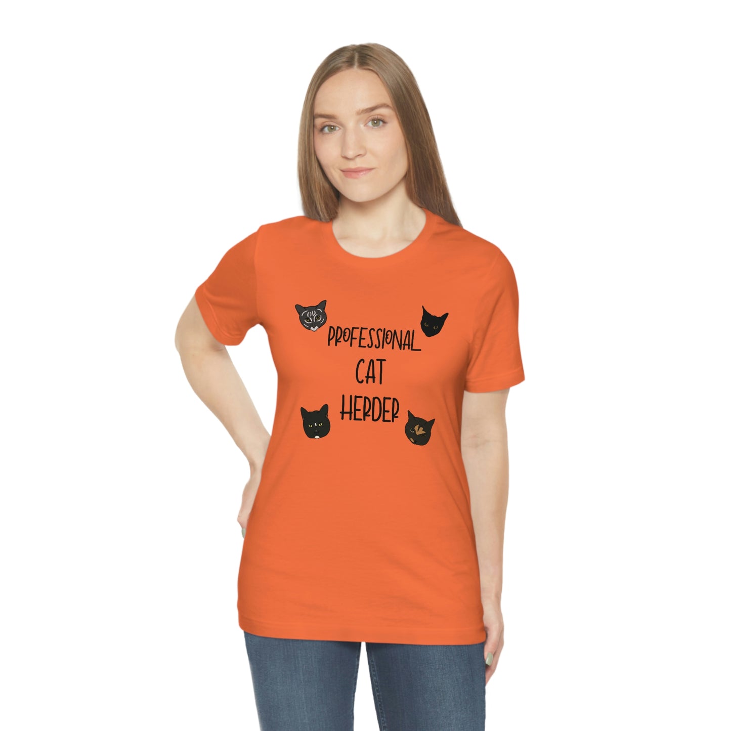 Assistant = Professional Cat Herder - Unisex Jersey Short Sleeve Tee