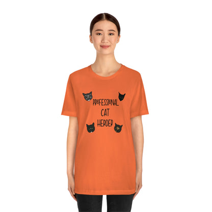 Assistant = Professional Cat Herder - Unisex Jersey Short Sleeve Tee