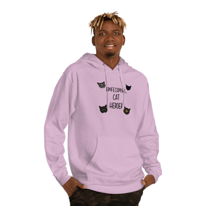 Assistant = Professional Cat Herder - Unisex Hooded Sweatshirt