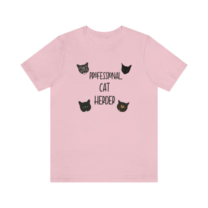 Assistant = Professional Cat Herder - Unisex Jersey Short Sleeve Tee