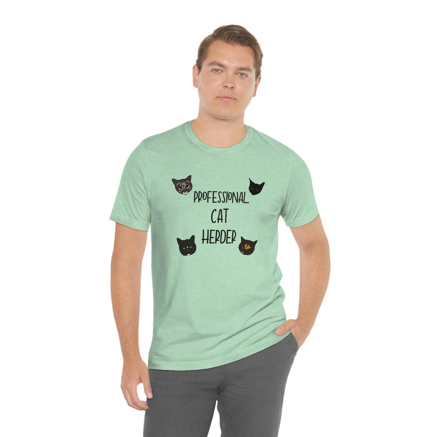 Assistant = Professional Cat Herder - Unisex Jersey Short Sleeve Tee